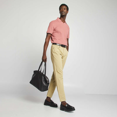 Slim 5-pocket chinos - L32 GREEN
